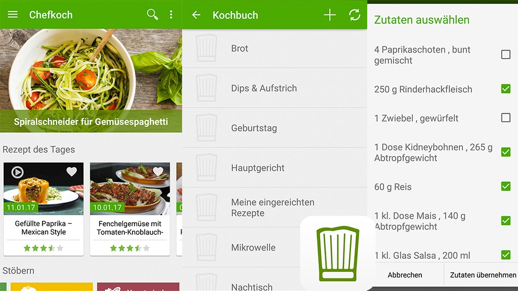 Chefkoch - Rezepte, Kochen, Backen & Kochbuch