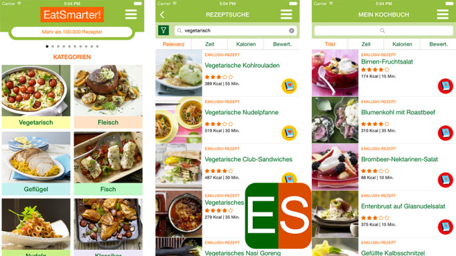 EAT SMARTER – Rezepte zum Abnehmen & Low Carb © Eat Smarter GmbH & Co. KG
