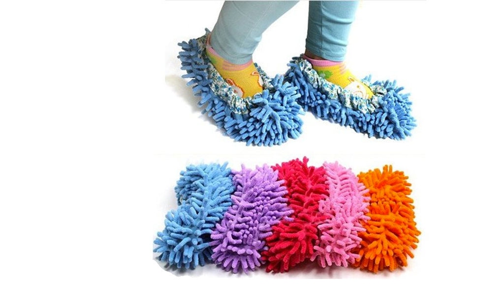 Cute Dust Mop Slippers