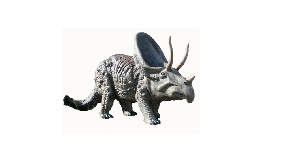 GIGANTISCHER Deko Dinosaurier 'Pentaceratops'