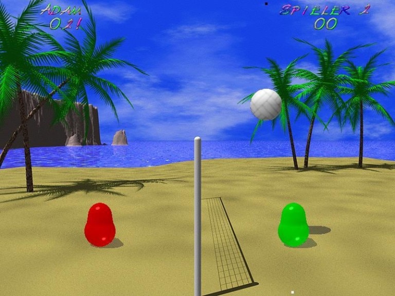 Screenshot 1 - Blobby Volley