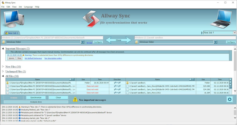 Allway Sync - Download - COMPUTER BILD
