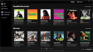 Screenshot aus Spotify