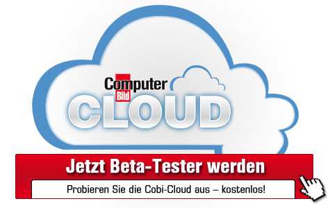 Beta Tester für COMPUTER BILD Cloud werden