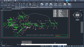 Screenshot aus AutoCAD