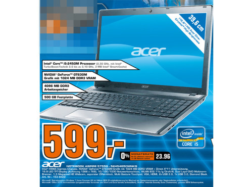 Mac For Acer Aspire 5750g