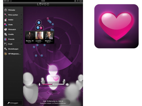 Lovoo – Flirt, Chat, Single App © Lovoo