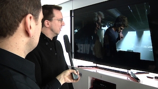 Sony 4K-Fernseher auf der Roadshow 2013