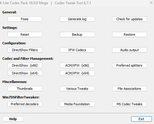 K Lite Mega Pack For Windows 11 K Lite Codec Pack Download The