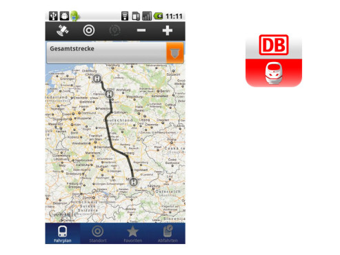 DB Navigator © Deutsche Bahn