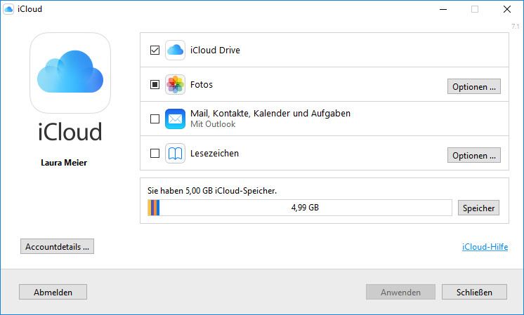 iCloud-Control-Panel-for-Windows