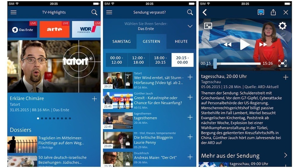 ARDMediathek Neue Funktionen für iOS COMPUTER BILD