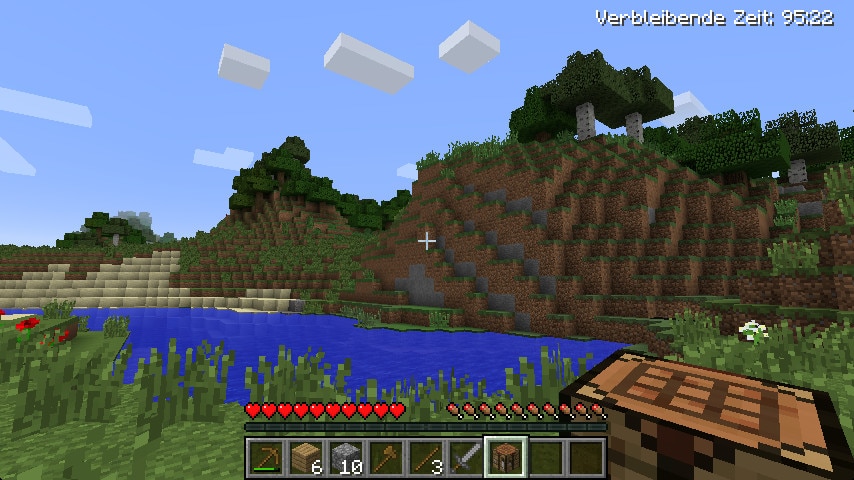 Screenshot aus Minecraft (Mac) 