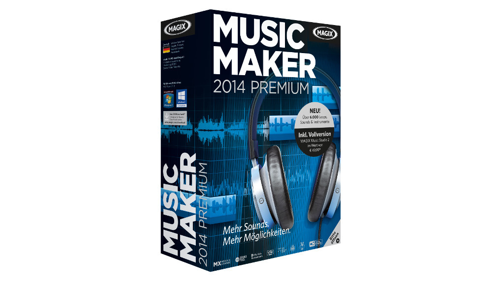 Magix Music Maker 2014 Premium: Exklusive Testversion - COMPUTER BILD