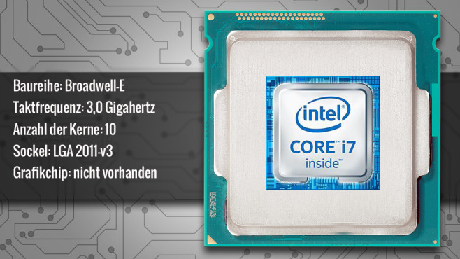 Intel Core i7-6950X (Broadwell-E) © ecrow - Fotolia.com, Intel
