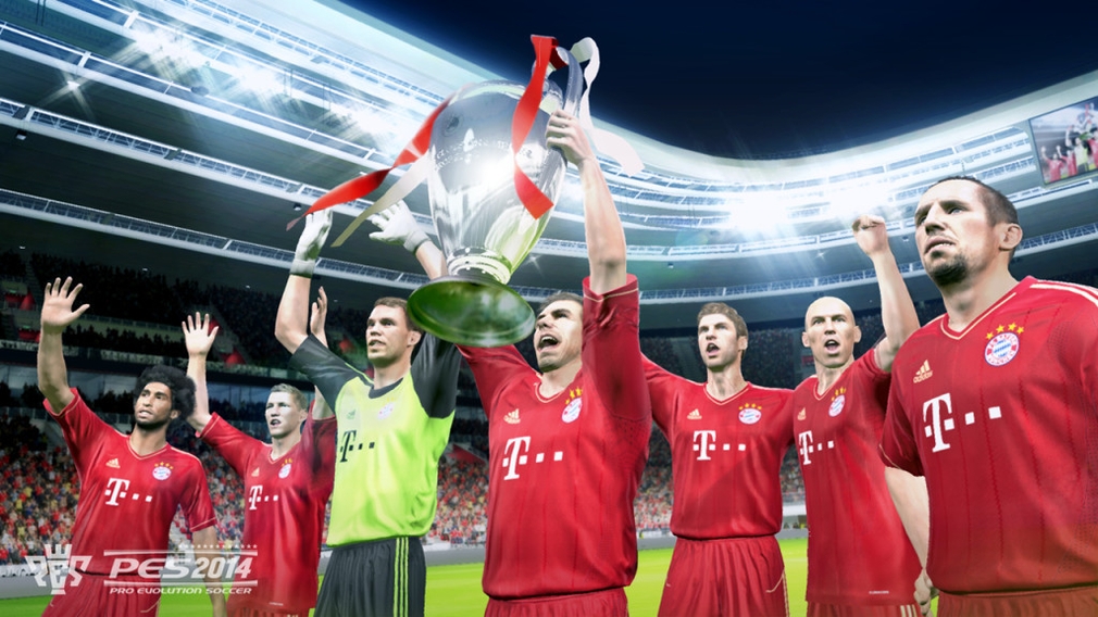Fußballspiel PES 2014: Bayern