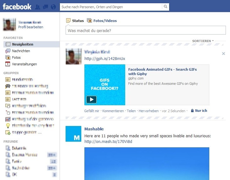 Gifs Bei Facebook Posten So Klappt Es Mit Giphy Bilder Screenshots Computer Bild The latest smartphones are capable of quickly creating gifs.
