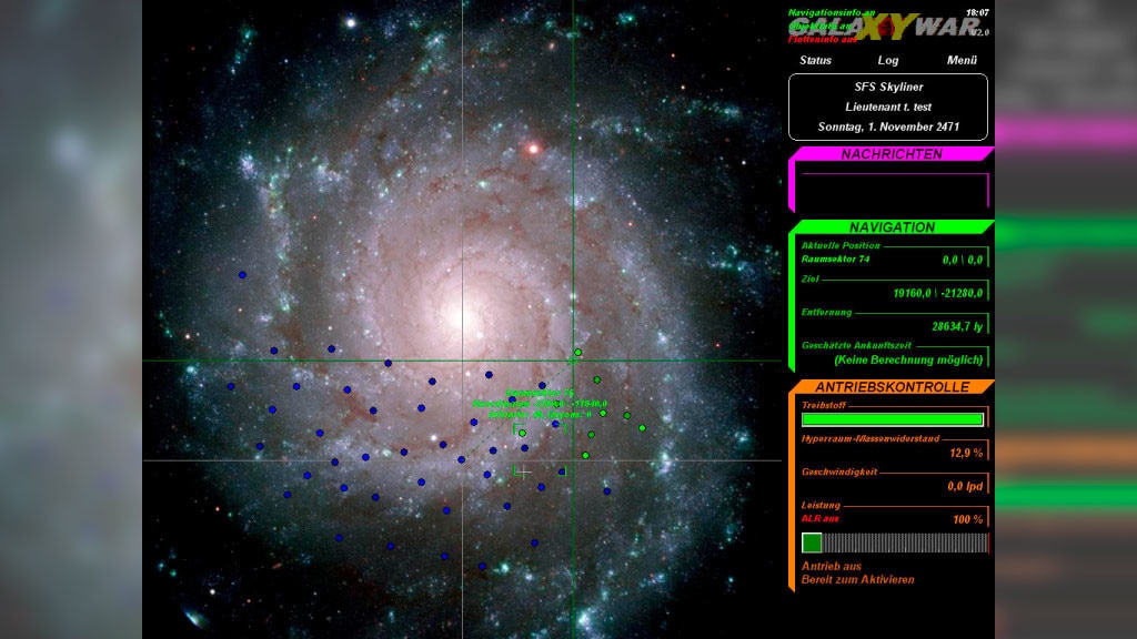 Galaxy War – Qeyons Attack