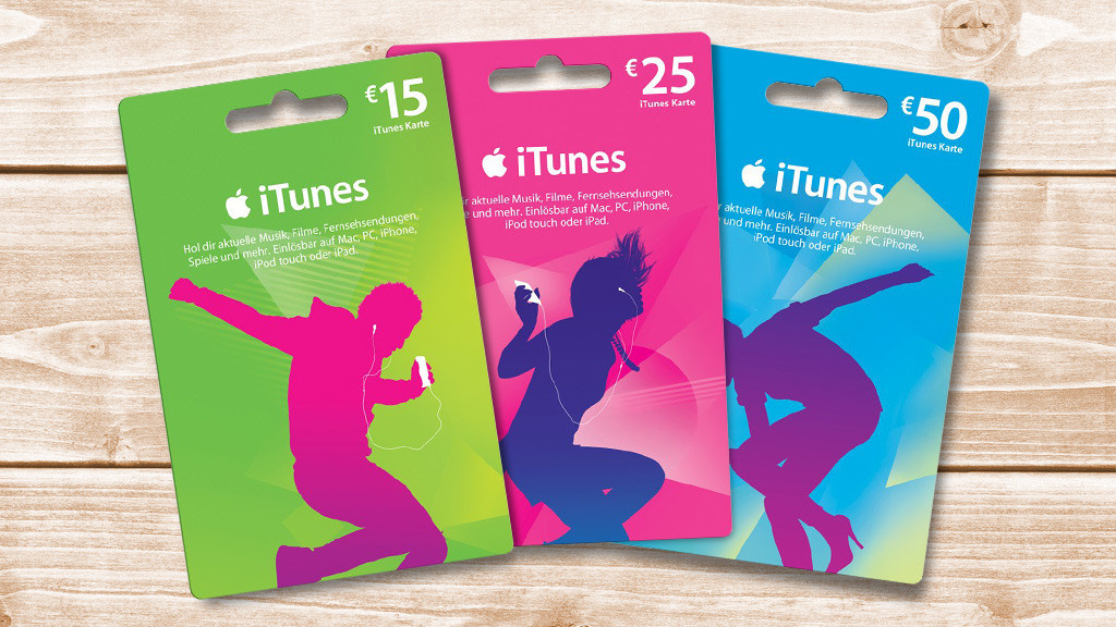 iTunes- und App-Store-Karten wieder mit Rabatt