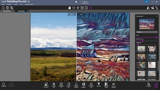 Screenshot aus Corel PaintShop Pro