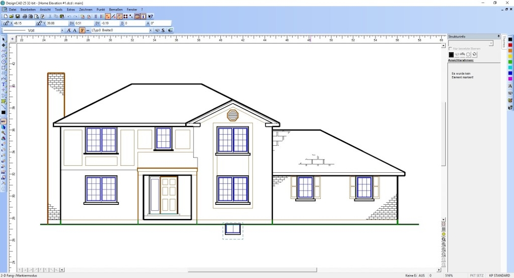Screenshot 1 - DesignCAD