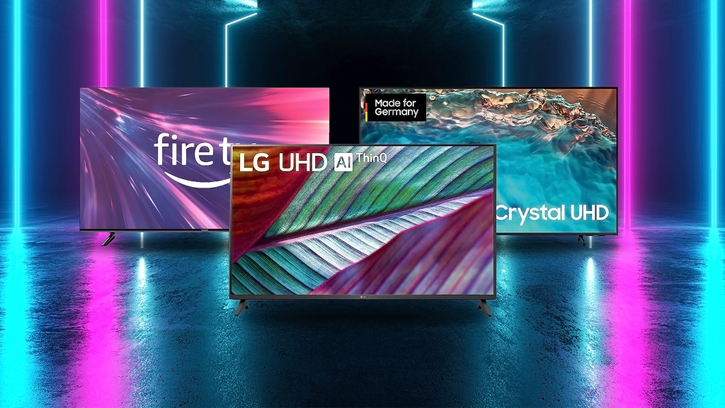 iStock.com/ivanmollov Amazon LG Samsung