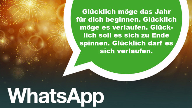 WhatsApp: Die besten Neujahrsgrüße © Ramona Kaulitzki - Fotolia.com, WhatsApp