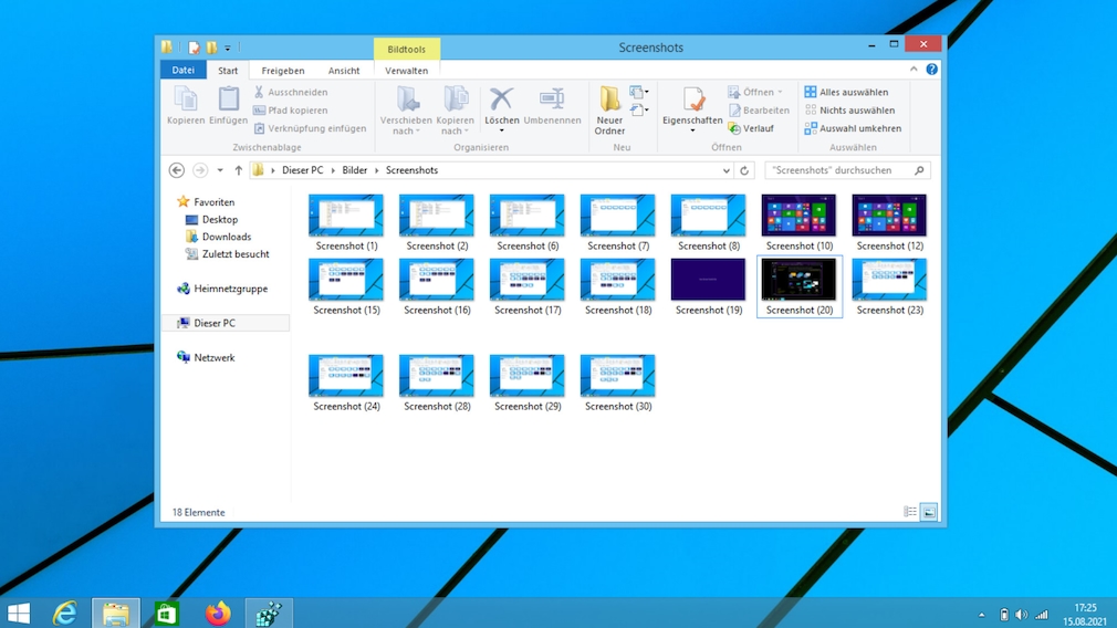 Windows 8/10/11: Screenshot-Nummerierung korrigieren – Screenshot-Images benennen