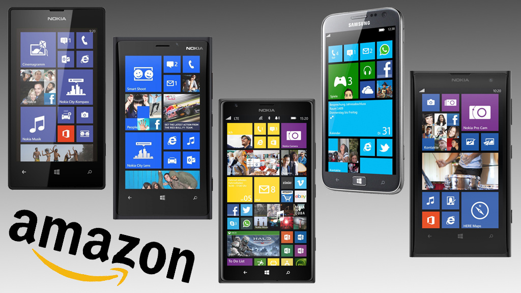 Amazon Die fünf beliebtesten Smartphones mit Windows Phone COMPUTER BILD