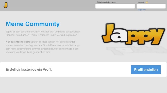 Jappy - Deine Online-Community