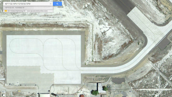 Dugway Proving Ground, Utah (USA) © Google, COMPUTER BILD