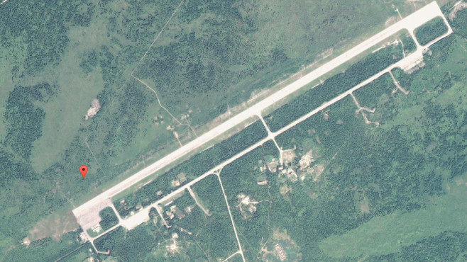Samjiyon Airport (Nordkorea) © Google