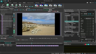 Screenshot aus VSDC Free Video Editor