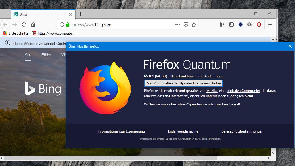 Firefox regelmäßig updaten