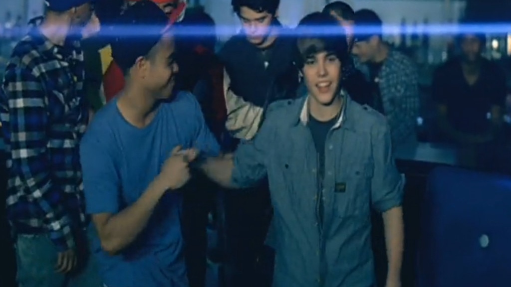 Ausschnitt aus dem Musikvideo „Baby“ von Justin Bieber & Ludacris