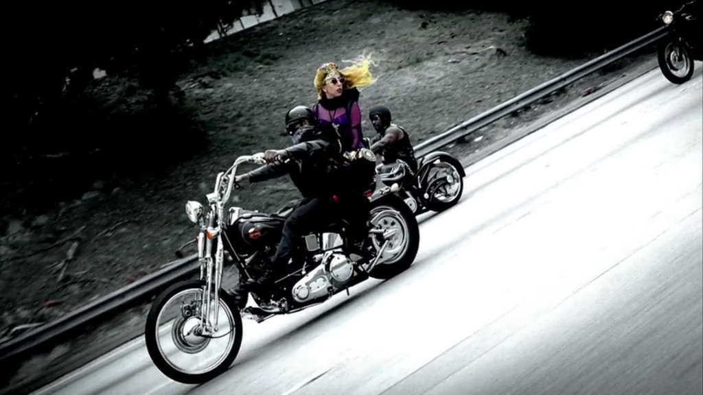 Ausschnitt aus dem Musikvideo „Judas“ von Lady Gaga