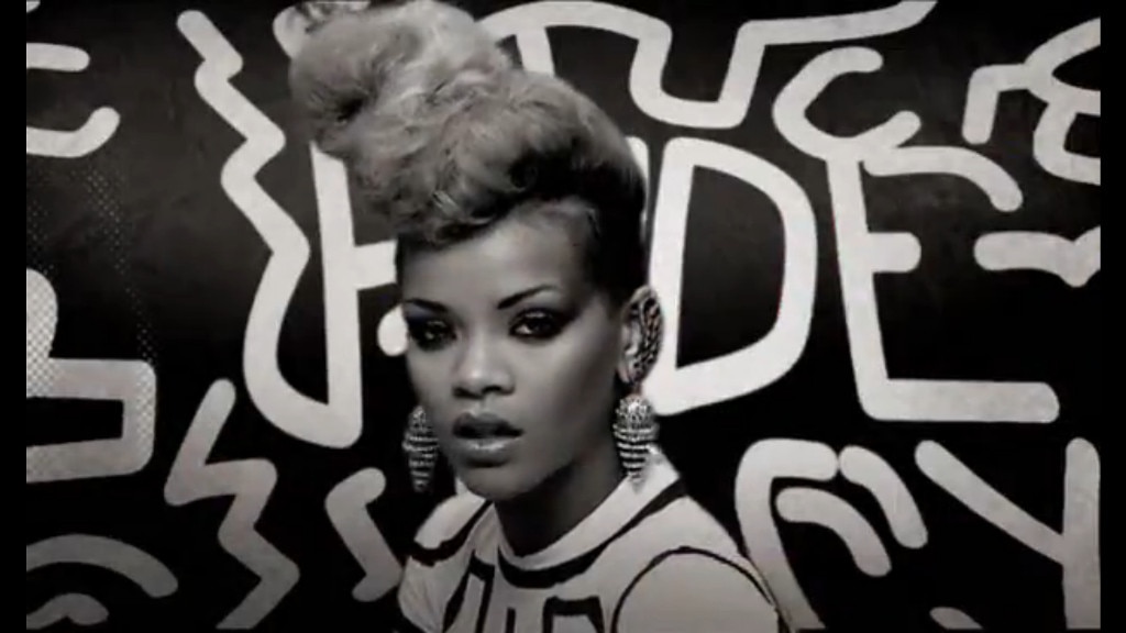 Ausschnitt aus dem Musikvideo „Rude Boy“ von Rihanna