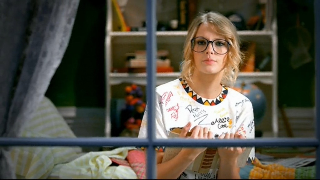 Ausschnitt aus dem Musikvideo „You Belong With Me“ von Taylor Swift