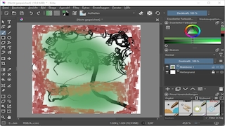 Screenshot aus Krita