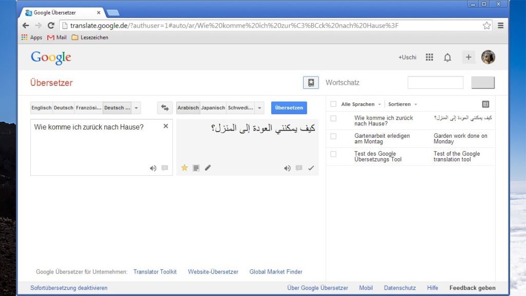 Google Übersetzer
