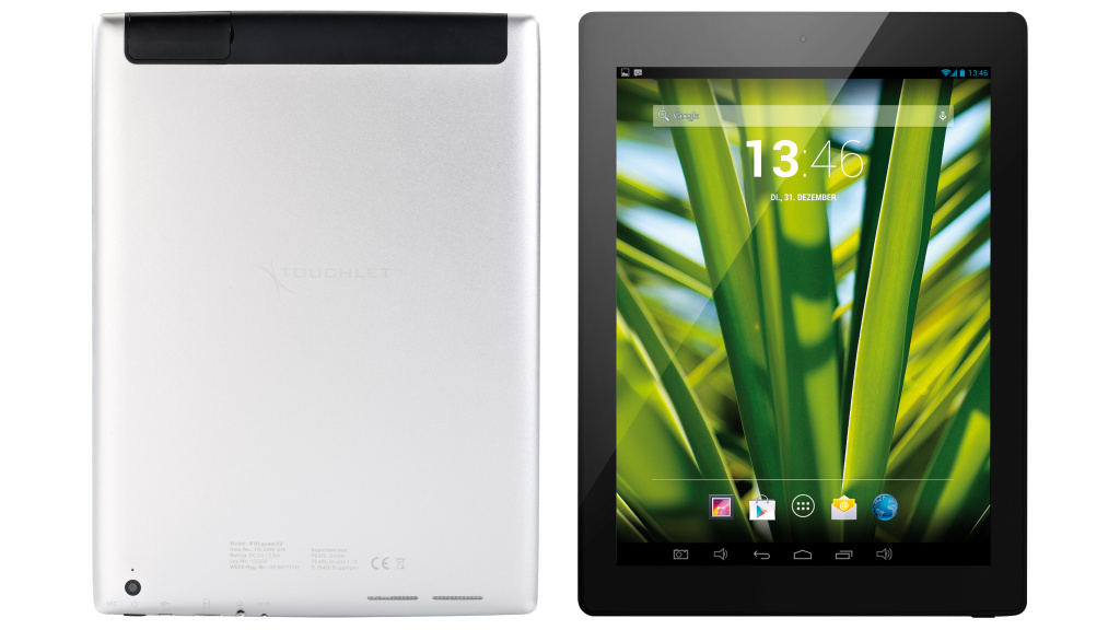Pearl Touchlet X10.quad.v2 BilligTablet COMPUTER BILD