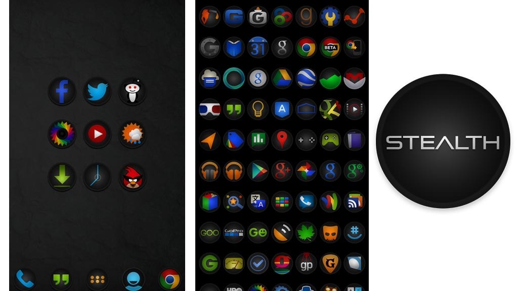 Stealth Icon Pack