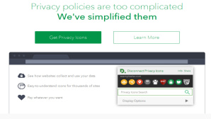 Mit Privacy Icons lässt sich schnell erkennen, welche Rechte sich Website-Betreiber einräumen. © Disconnect