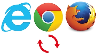 Bachup-Ratgeber für Firefox, Chrome und den IE