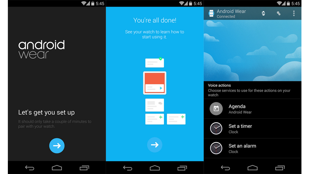 Android Wear Google veroffentlicht Companion App COMPUTER BILD