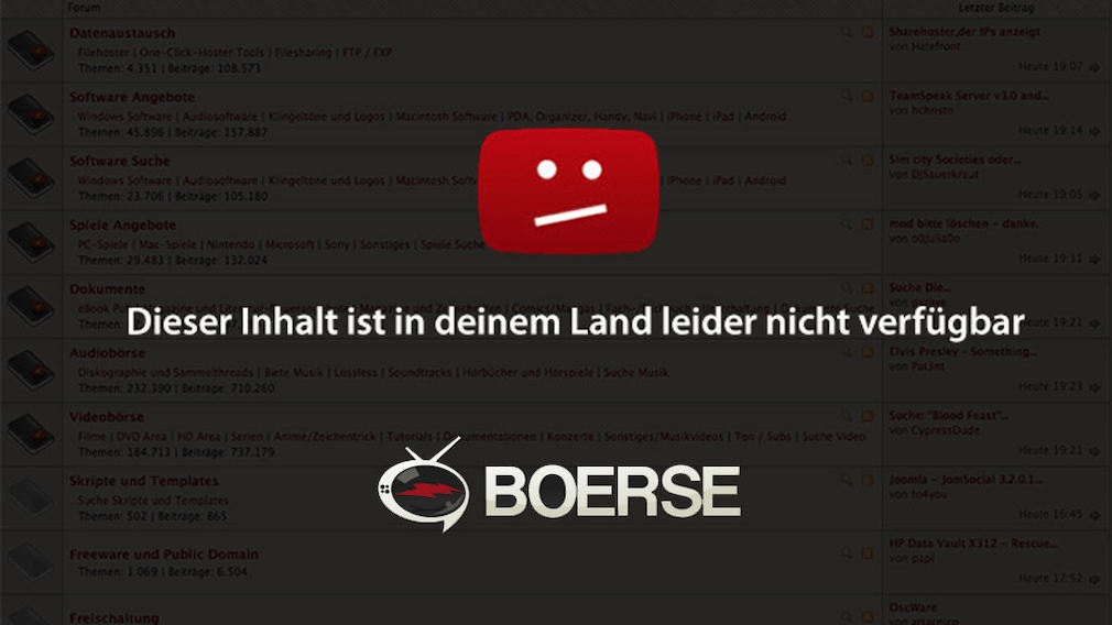 Boerse.bz FilesharingPortal sperrt deutsche Nutzer aus COMPUTER BILD
