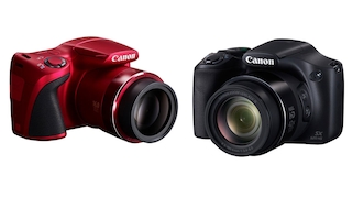 Canon Powershot SX400 IS und SX520 IS