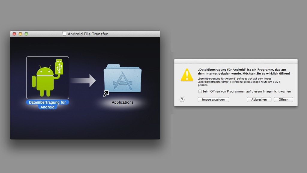 Daten übertragen von Android zu Mac COMPUTER BILD