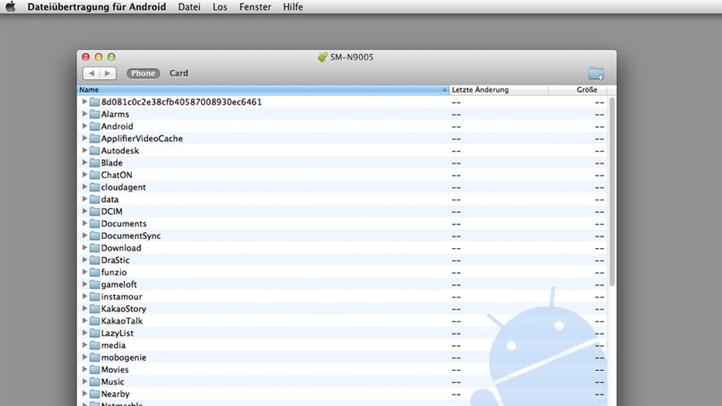 Daten übertragen von Android zu Mac COMPUTER BILD