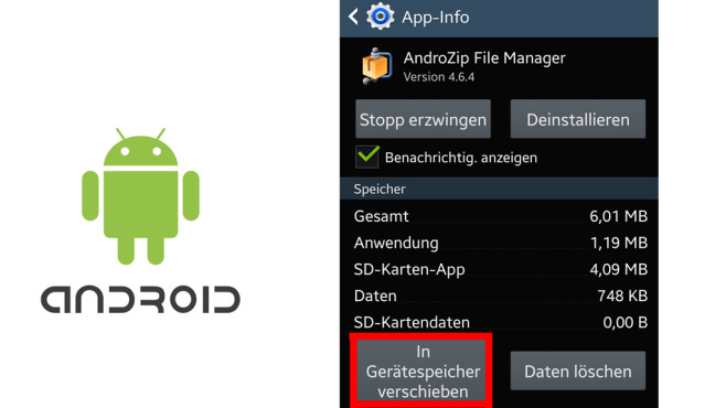 Android: Apps auf SD-Karte verschieben - Bilder ...